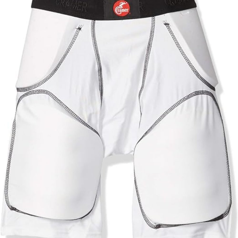 NWT Cramer Classic 5-Pad Football Girdle Yth Football Girdle Hip Tailbone Thigh